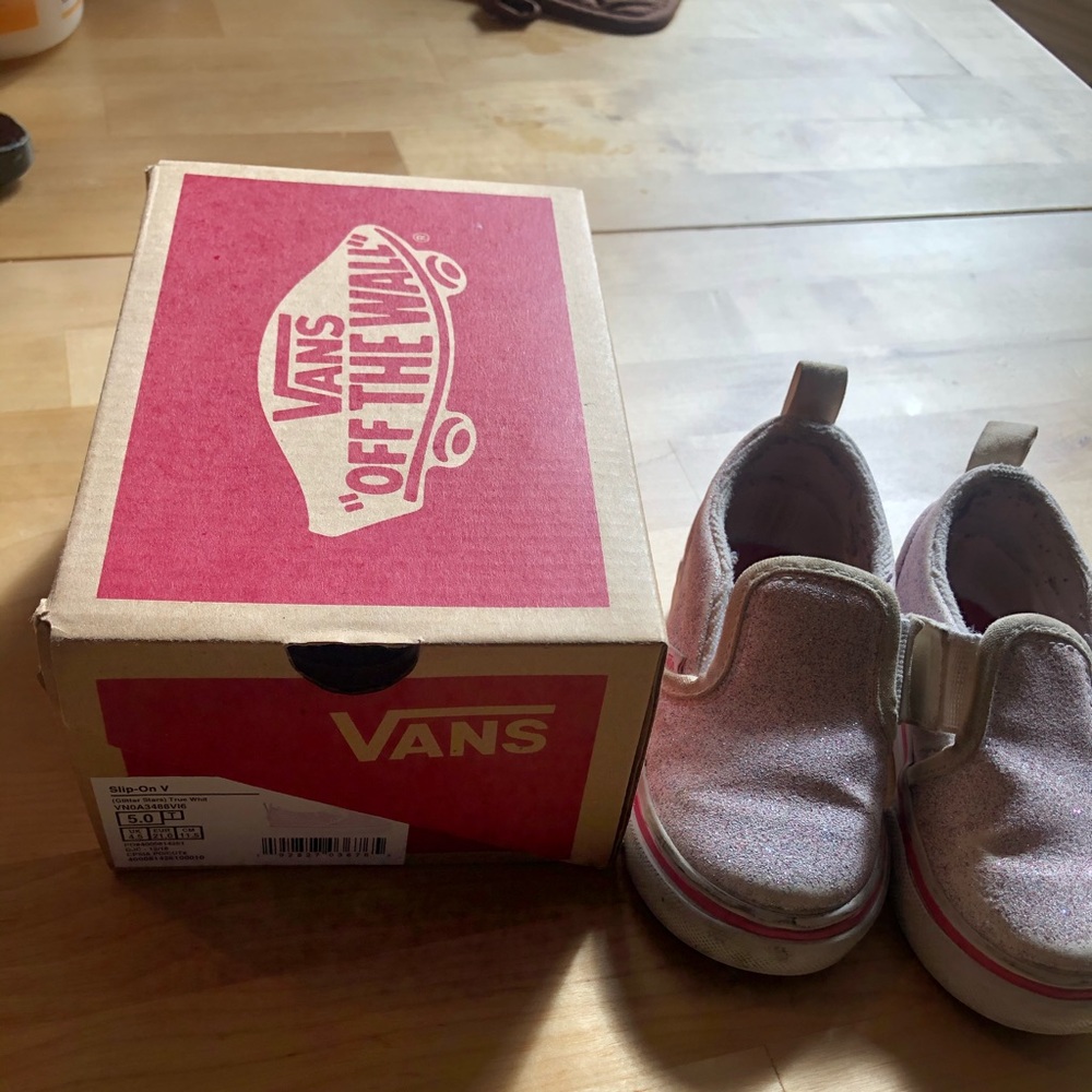 (BOGO) Pink Vans Sz. 5 Toddler/Baby